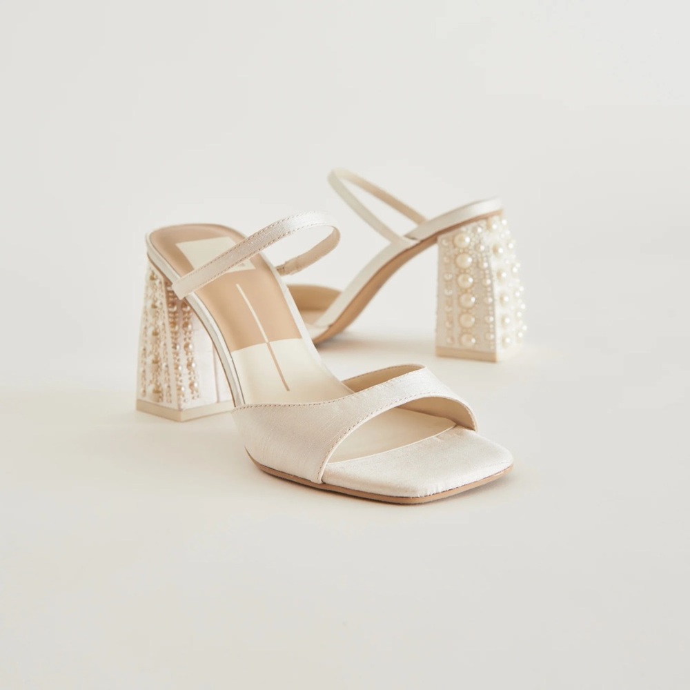 Dolce Vita Jemmy Pearl Heels- size 9